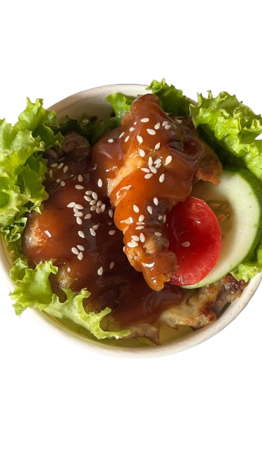 Rice Bowl Chicken Wings